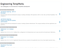 Tablet Screenshot of engineering.tempworks.com